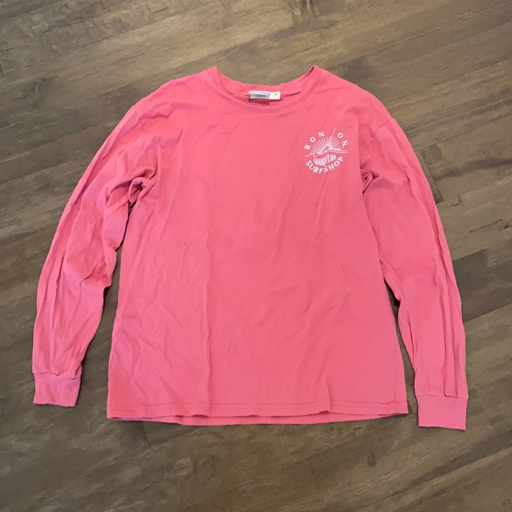 Ron Jon Surf Shop pink top. Bought in Turks and Cacos from the Ron Jon store.